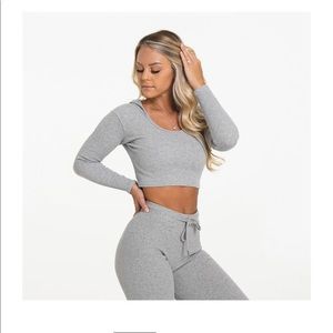 Grey lazy day lounge set